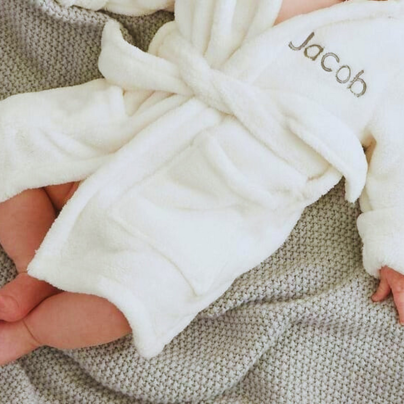 Kids Luxurious personalized fleece gowns