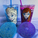 Snow Globe Glitter Tumblers