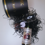 Personalised Wine ,Personalised Wine Glass & Biltong Box