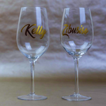 Personalised Wine Glass