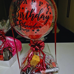 Medium Sized Snack hamper with Balloon