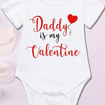 First Valentines Personalised Onesie