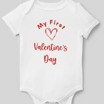 First Valentines Personalised Onesie