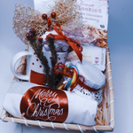 Hot Chocolate and Cookies Hamper Basket