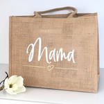 Personalised Midi Jute Bag