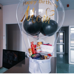 Personalised Snack Hamper with Balloon