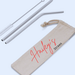 Personalised Reusable Straw Set