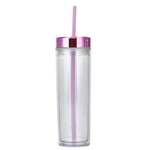 Personalised Acrylic Tumbler with Straw