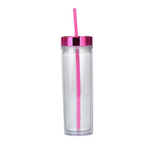 Personalised Acrylic Tumbler with Straw