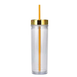 Personalised Acrylic Tumbler with Straw