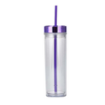 Personalised Acrylic Tumbler with Straw