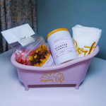 Personalised self care gift set