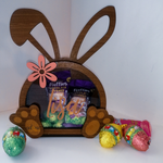 Personalised Wooden Easter Bunny Box-Mini Easter bunny crate