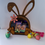 Personalised Wooden Easter Bunny Box-Mini Easter bunny crate